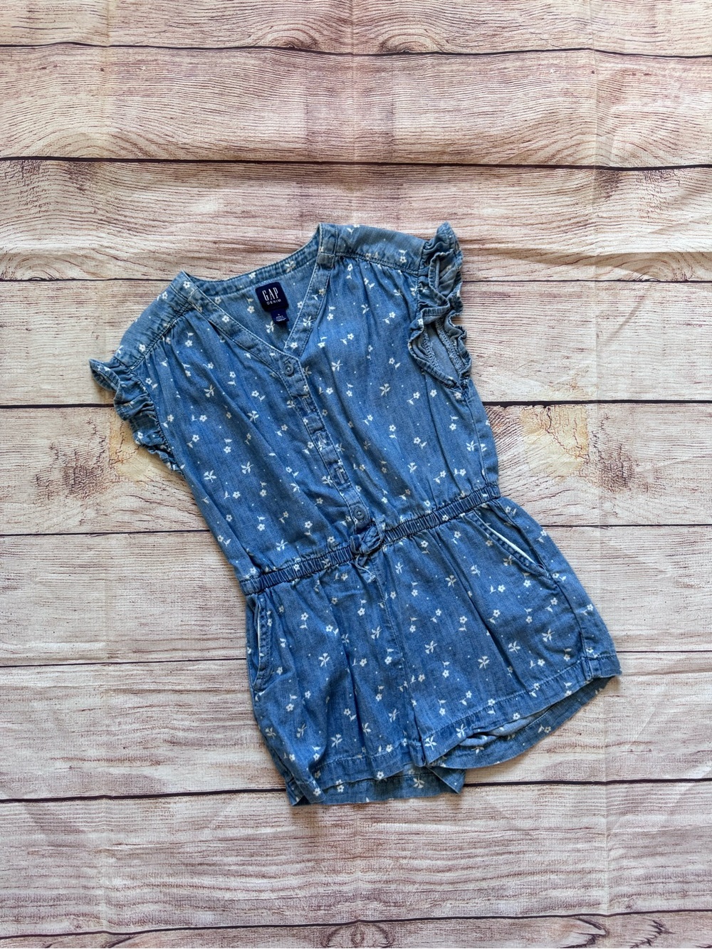 Gap Floral-Print Romper